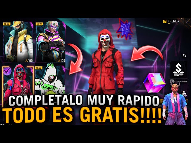 Hay formas de obtener skins gratis en Free Fire